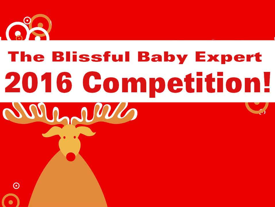 The Blissful Baby Expert 2016 Competition banner.