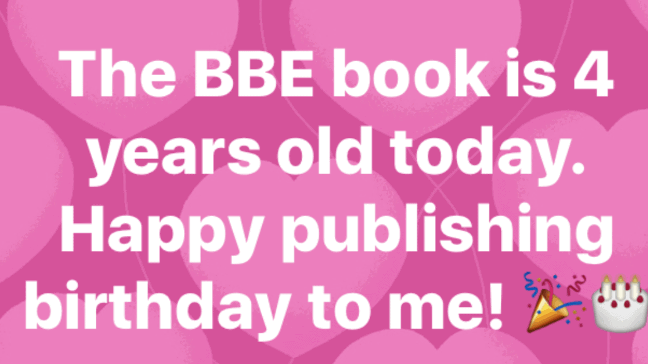 BBE book's 4th publishing anniversary celebration.